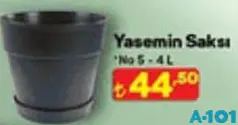 YASEMİN SAKSI NO 5-4 L YASEMİN SAKSI NO 5-4 L